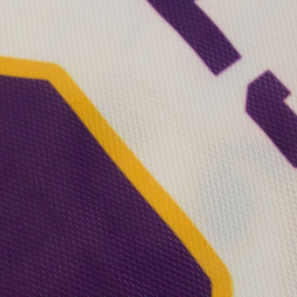 NEW Men's Los Angeles LA Lakers Bronny James Jr Long Sleeve Hockey Jersey Sz Md - Picture 7 of 7